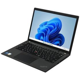 ノートパソコン lenovo ThinkPad X13 Gen2 中古 2020年モデル Windows11 64bit WEBカメラ Core i5 1135G7 メモリ8GB 高速 SSD 無線LAN 13インチ B5サイズ 402085