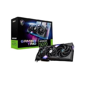 【並行輸入品】 msi RTX 5070 12G Gaming Trio OC グラフィックスカード (12GB GDDR7、192ビット、究極のパフォーマンス:2625MHz、DisplayPort x3 2.1a、HDMI 2.