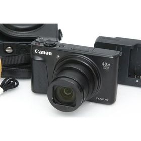 【全額返金保証】良品｜キヤノン PowerShot SX740 HS [ブラック] CA01-R5870-3V1B
