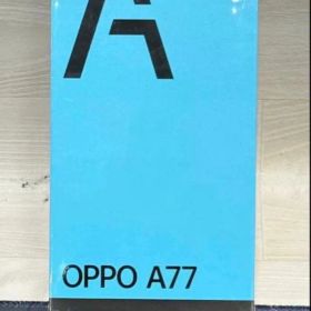 新品未開封品 OPPO A77 128GB 4GB RAMブルー スマートフォン