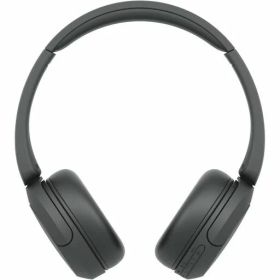 ソニー(SONY) ワイヤレスヘッドホン WH-CH520:Bluetooth対応/軽量設計 約147g/専用アプリ対応により好みの音質にカスタマイズできる「イコライザー」設定対応/ブラック WH-CH520 B 小
