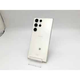 【中古】SAMSUNG docomo 【SIMフリー】 Galaxy S23 Ultra クリーム 12GB 256GB SC-52D【福岡天神】保証期間1ヶ月【ランクC】