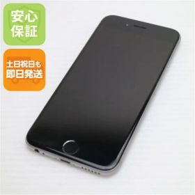 美品 au iPhone6 16GB スペースグレイ 即日発送 スマホ Apple au 本体 白ロム 土日祝発送OK 06000