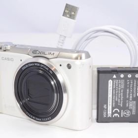 CASIO デジタルカメラ EXILIM EXZR800WE 1610万画素 光学18倍ズーム EX-ZR800WE ホワイト