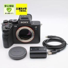 [極上品 | S数9,240回] 【極上品】 SONY α7SIII ボディ ブラック ILCE-7SM3 フルサイズ ミラーレス一眼カメラ #