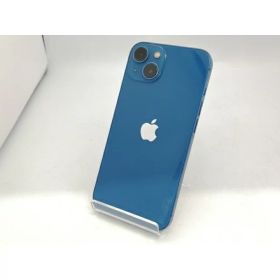 【中古】Apple SoftBank 【SIMフリー】 iPhone 13 128GB ブルー MLNG3J/A【広島本通】保証期間1ヶ月【ランクC】