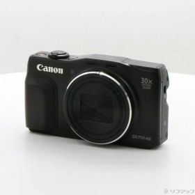 【中古】Canon(キヤノン) PowerShot SX710 HS ブラック 【297-ud】