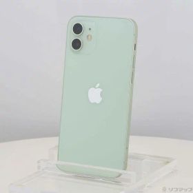【中古】Apple(アップル) iPhone12 64GB グリーン MGHT3J／A SIMフリー 【377-ud】