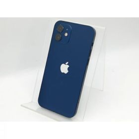 【中古】Apple SoftBank 【SIMロック解除済み】 iPhone 12 64GB ブルー MGHR3J/A【新宿】保証期間1ヶ月【ランクC】