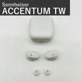 ゼンハイザー Sennheiser ワイヤレスイヤホン ACCENTUM True Wireless ホワイト 高性能ドライバー 28時間再生 ハイブリッドノイズキャンセリング 外音取り込み bluetooth5.3 IP54 ワイヤレス充電対応 国内正規品
