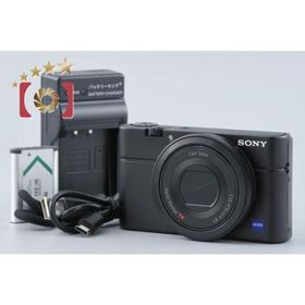 【中古】SONY ソニー Cyber-Shot DSC-RX100 ブラック デジタルスチルカメラ 多言語対応