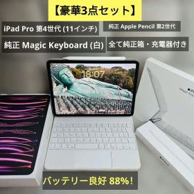 【美品】iPad Pro 第4世代 純正ペン・キーボード付