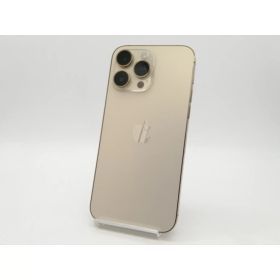 【中古】Apple docomo 【SIMフリー】 iPhone 14 Pro Max 128GB ゴールド MQ983J/A【札幌】保証期間1ヶ月【ランクB】