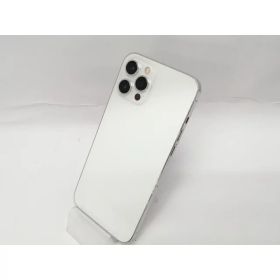 【中古】Apple au 【SIMロック解除済み】 iPhone 12 Pro Max 256GB シルバー MGD03J/A【川越クレアモール】保証期間1ヶ月【ランクC】