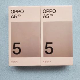 OPPO A5 5G ホワイト 4GB 128GB 本体 2台セット 未開封