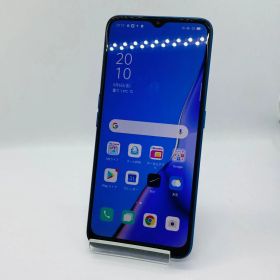 ★【訳あり品】 OPPO A5 2020 CPH1943 ブルー au 管理:FNXi