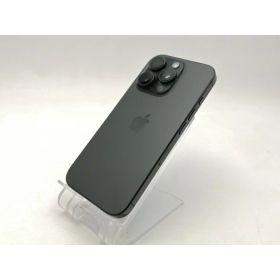 【中古】Apple 国内版 【SIMフリー】 iPhone 16 Pro 128GB ブラックチタニウム MYMV3J/A【ECセンター】保証期間1ヶ月【ランクC】