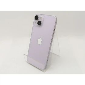 【中古】Apple 国内版 【SIMフリー】 iPhone 14 128GB パープル MPUY3J/A【津田沼】保証期間1ヶ月【ランクC】