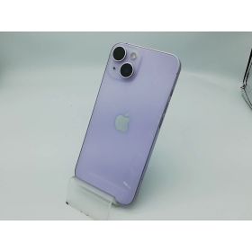 【中古】Apple SoftBank 【SIMフリー】 iPhone 14 128GB パープル MPUY3J/A【秋葉本店】保証期間1ヶ月【ランクC】