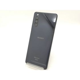 【中古】SONY docomo 【SIMロック解除済み】 Xperia 10 III ブラック 6GB 128GB SO-52B【アリオ倉敷】保証期間1ヶ月【ランクC】
