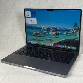 ◆ジャンク品・本体のみ◆Apple MacBook Pro (14インチ 2021) 【M1 Pro（CPUコア8/GPUコア14）・メモリ16GB・SSD512GB】★目立つ画面キズ他 A2442 EMC3650/mb-junk-261354（465203）