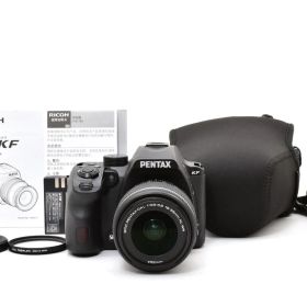 【返品保証】美品｜ PENTAX KF DAL18-55WR レンズキット ブラック ペンタックス《ショット数：5954回》 #C260529-10