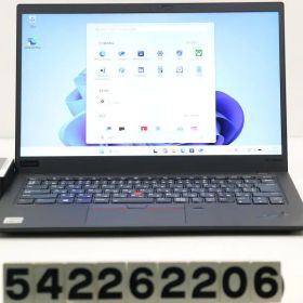 Lenovo ThinkPad X1 Carbon 8th Gen Core i5 10210U 1.6GHz/8GB/256GB(SSD)/14W/FHD(1920x1080)/Win11 【542262206】