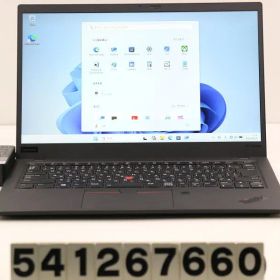 Lenovo ThinkPad X1 Carbon 8th Gen Core i5 10210U 1.6GHz/8GB/256GB(SSD)/14W/FHD(1920x1080)/Win11 【541267660】
