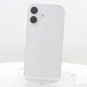 ソフマップ 〔中古品〕 iPhone16 128GB ホワイト MYDR3J／A SIMフリー【305】