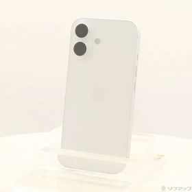 ソフマップ 〔中古品〕 iPhone16 128GB ホワイト MYDR3J／A SIMフリー【276】