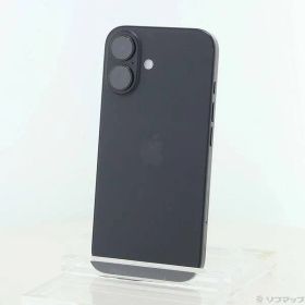ソフマップ 〔中古品〕 iPhone16 128GB ブラック MYDQ3J／A SIMフリー【198】