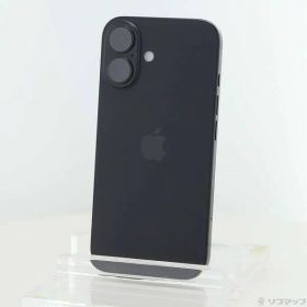 ソフマップ 〔中古品〕 iPhone16 128GB ブラック MYDQ3J／A SIMフリー【352】