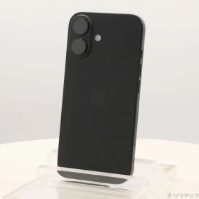 ソフマップ 〔中古品〕 iPhone16 128GB ブラック MYDQ3J／A SIMフリー【377】