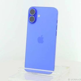 ソフマップ 〔中古品〕 iPhone16 Plus 256GB ウルトラマリン MXVK3J／A SIMフリー【371】