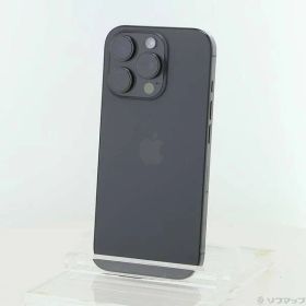 ソフマップ 〔中古品〕 iPhone16 Pro 128GB ブラックチタニウム FYMV3J／A SIMフリー【258】