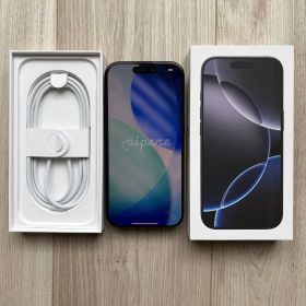 7/4まで［美品］iPhone16 Pro 256GB 箱付き BK おまけ付き
