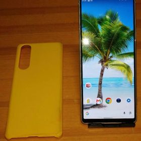 Xperia1Ⅱ SOG01 128GB ホワイト スマホ アンドロイド 携帯白