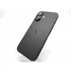 【中古】Apple 国内版 【SIMフリー】 iPhone 16 128GB ブラック MYDQ3J/A【ECセンター】保証期間1ヶ月【ランクB】