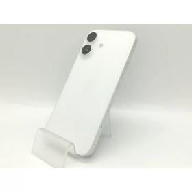 【中古】Apple 国内版 【SIMフリー】 iPhone 16 128GB ホワイト MYDR3J/A【大須アメ横】保証期間1ヶ月【ランクB】