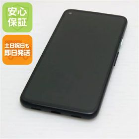 【中古】 美品 SIMフリー Google Pixel 4a (5G) ブラック 安心保証 即日発送 スマホ 白ロム Google 土日祝発送OK