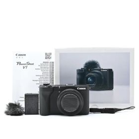 ＜美品＞ Canon PowerShot V1｜Vlogカメラ・コンパクトデジタルカメラ｜外観新品同様｜動作良好｜光学良好｜付属品完備｜安心の極上美品コンディション