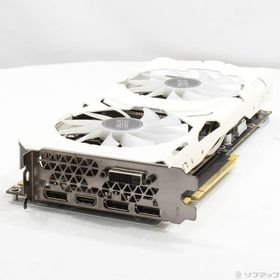 〔中古〕KuroutoShikou(玄人志向) GALAKURO GK-GTX1080-E8GB／WHITE〔344-ud〕