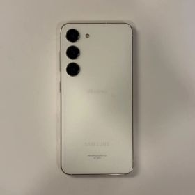 【極美品】Galaxy S23 SC-51D クリーム 256GB【当日発送】