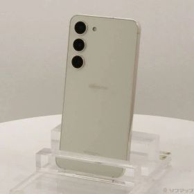 ソフマップ 〔中古品〕 Galaxy S23 256GB クリーム SC-51D docomo SIMフリー【269】