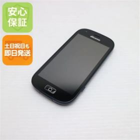 新品同様 F-03K らくらくスマートフォン me ブラック スマホ 即日発送 白ロム DoCoMo 富士通 土日祝発送OK 01000