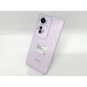 【中古】Oppo ymobile 【SIMフリー】 OPPO Reno11 A コーラルパープル 8GB 128GB【川越クレアモール】保証期間1ヶ月【ランクA】