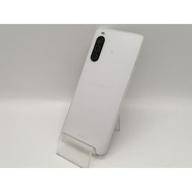 【中古】SONY SoftBank 【SIMフリー】 Xperia 10 V ホワイト 6GB 128GB A302SO【大須アメ横】保証期間１ヶ月【ランクC】