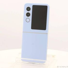 〔中古〕ZTE nubia Flip 2 128GB ブルー A404ZT Y!mobile SIMフリー〔262-ud〕