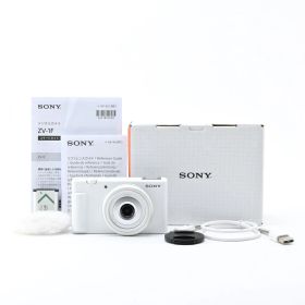 【美品・箱付き】 SONY VLOGCAM ZV-1F ホワイト