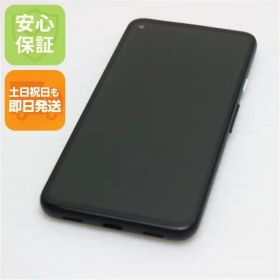 美品 SIMフリー Google Pixel 4a (5G) ブラック 即日発送 スマホ 白ロム Google 土日祝発送OK 01000